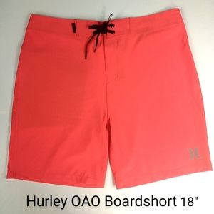 Hurley Phantom OAO 18" Boardshort Melon Size 30